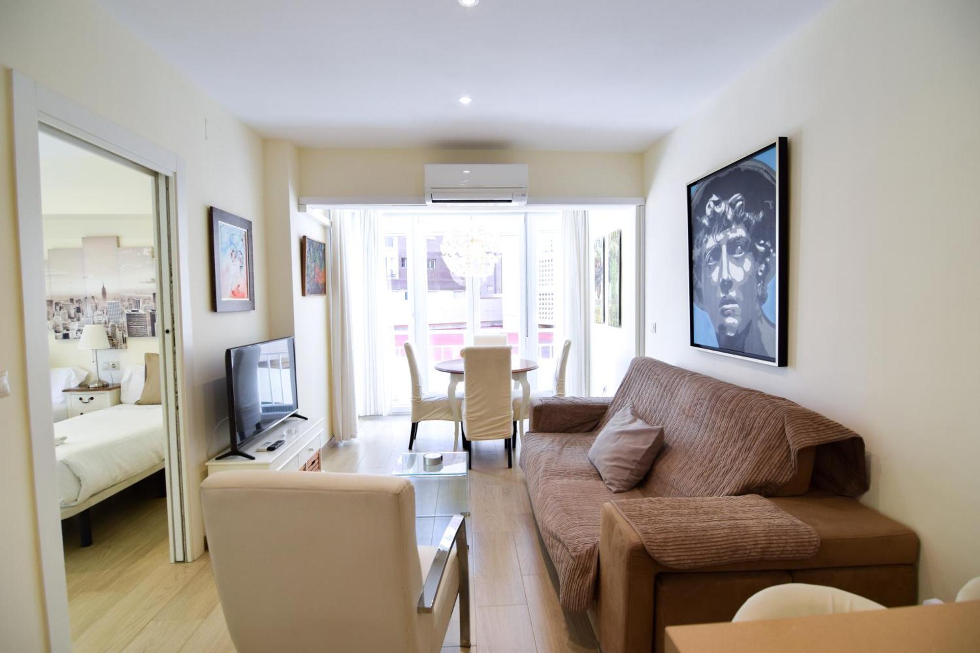 Apartamento Malagueta Beachside Charm Málaga Exterior foto